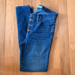 Madewell 9” high-rise skinny jeans